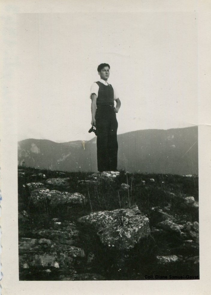 Raymond Samuel en 1943 à La Chapelle-en-Vercors
